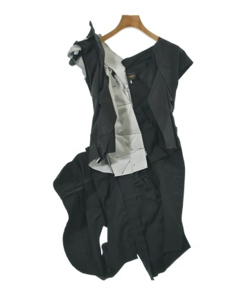 COMME des GARCONS（コムデギャルソン）ベスト 黒 サイズ:S レディース