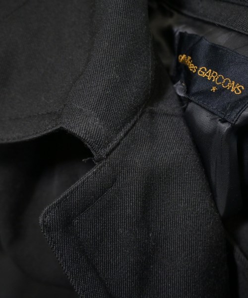 COMME des GARCONS（コムデギャルソン）ステンカラーコート 黒 サイズ:M レディース/2200624886501