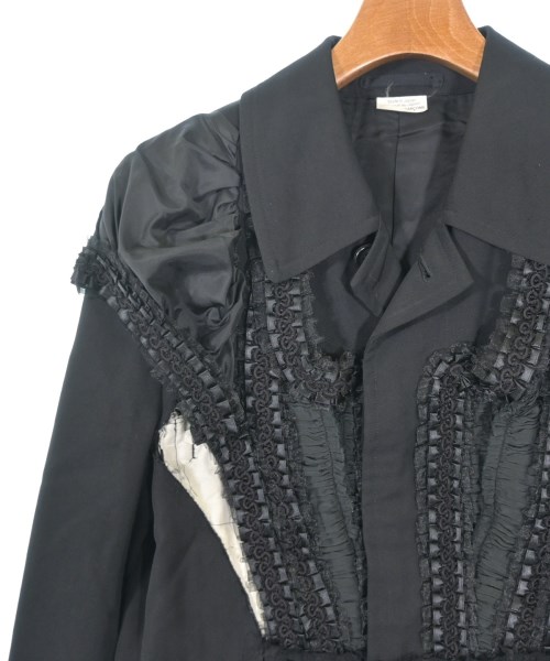 COMME des GARCONS（コムデギャルソン）ステンカラーコート 黒 サイズ:S レディース/2200624886525
