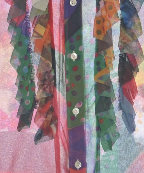 COMME des GARCONS（コムデギャルソン）カジュアルシャツ 赤 サイズ:XS レディース/2200627318047