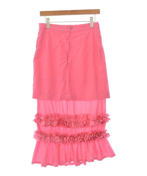 COMME des GARCONS（コムデギャルソン）ロング・マキシ丈スカート ピンク サイズ:S レディース/2200640696382