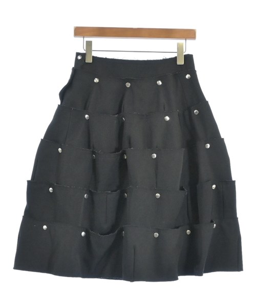 COMME des GARCONS（コムデギャルソン）ひざ丈スカート 黒 サイズ:S レディース/2200640741129