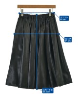 COMME des GARCONS（コムデギャルソン）ひざ丈スカート 黒 サイズ:XS レディース/2200640741136