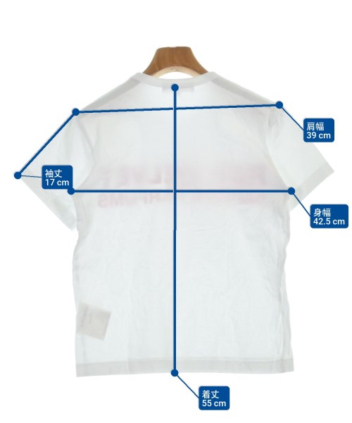 COMME des GARCONS（コムデギャルソン）Tシャツ・カットソー 白 サイズ:S レディース/2200622383040