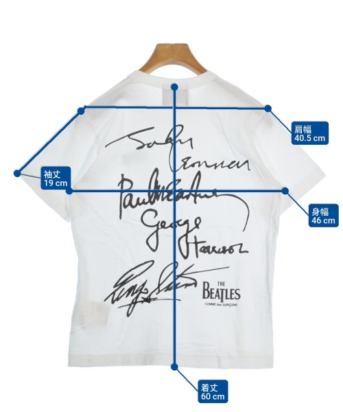 COMME des GARCONS（コムデギャルソン）Tシャツ・カットソー 白 サイズ:M メンズ/2200640954079