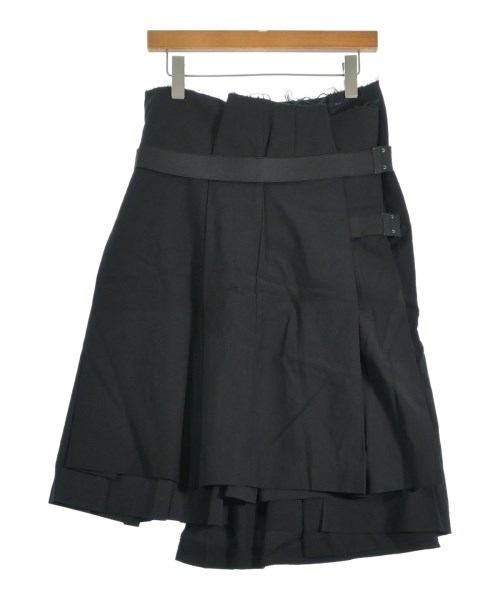 COMME des GARCONS（コムデギャルソン）ひざ丈スカート 黒 サイズ:S レディース/2200641073069
