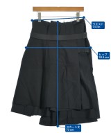 COMME des GARCONS（コムデギャルソン）ひざ丈スカート 黒 サイズ:S レディース/2200641073069