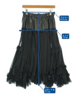 COMME des GARCONS（コムデギャルソン）ロング・マキシ丈スカート 黒 サイズ:XS レディース/2200640966072