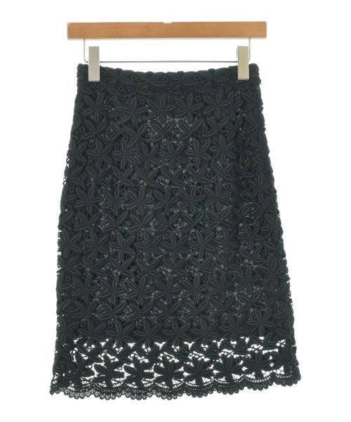 COMME des GARCONS(コムデギャルソン)ひざ丈スカート 黒 サイズ:M/2200641675225