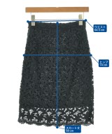 COMME des GARCONS（コムデギャルソン）ひざ丈スカート 黒 サイズ:M レディース/2200641675225