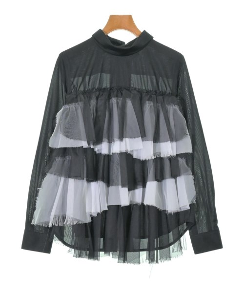 COMME des GARCONS（コムデギャルソン）カジュアルシャツ 黒 サイズ:S レディース/2200640443108