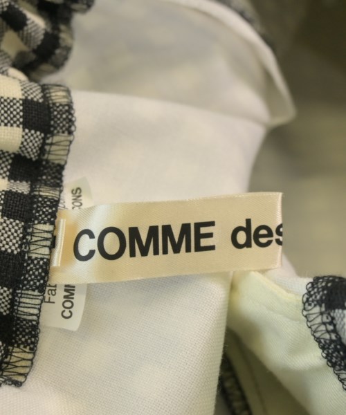 COMME des GARCONS（コムデギャルソン）ひざ丈スカート 白 サイズ:L レディース/2200642373021
