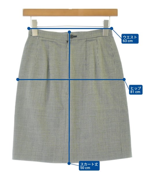 COMME des GARCONS（コムデギャルソン）ひざ丈スカート 黒 サイズ:M レディース/2200642443168