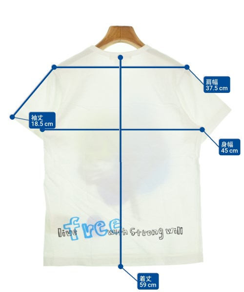 COMME des GARCONS（コムデギャルソン）Tシャツ・カットソー 白 サイズ:M レディース/2200642482075