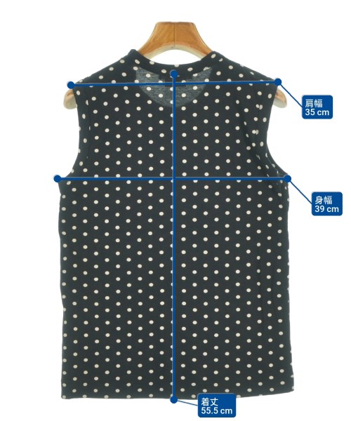 COMME des GARCONS（コムデギャルソン）タンクトップ 黒 サイズ:M レディース/2200642482082