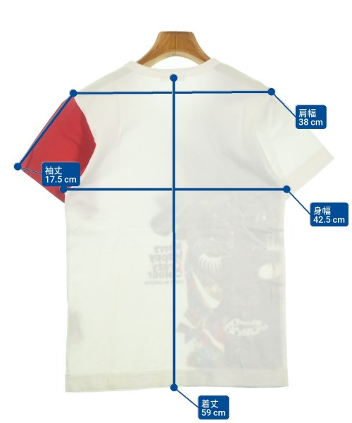 COMME des GARCONS（コムデギャルソン）Tシャツ・カットソー 白 サイズ:M レディース/2200642482105