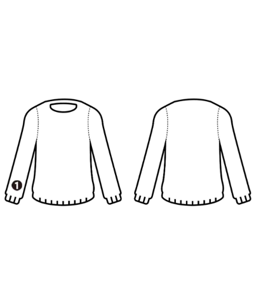 COMME des GARCONS（コムデギャルソン）ニット・セーター 白 サイズ:XS レディース/2200642547101