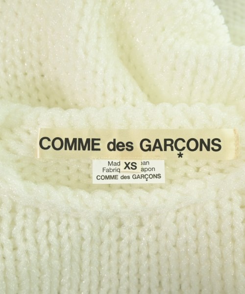 COMME des GARCONS（コムデギャルソン）ニット・セーター 白 サイズ:XS レディース/2200642547101