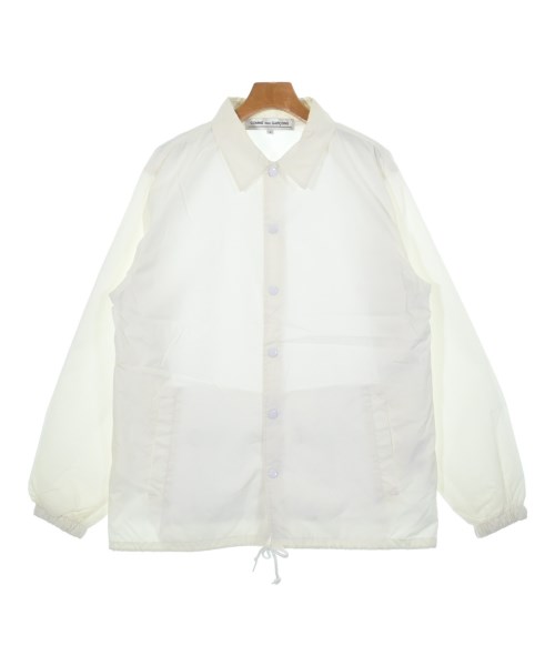 COMME des GARCONS(コムデギャルソン)ブルゾン 白 サイズ:L/2200629751040
