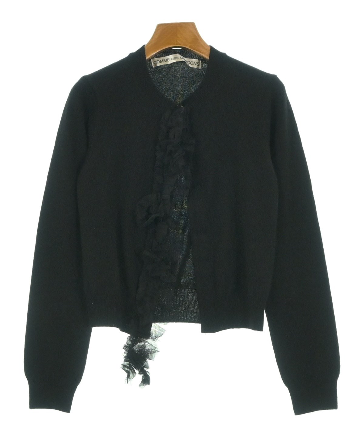 COMME des GARCONS（コムデギャルソン）カーディガン 黒 サイズ:-(S位