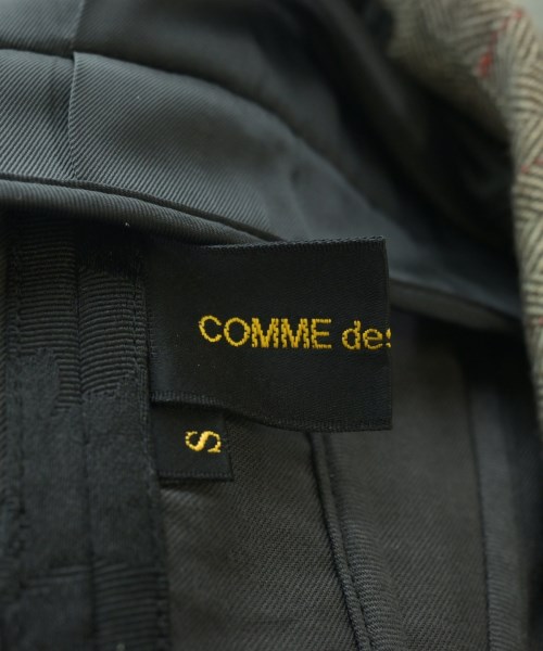 COMME des GARCONS（コムデギャルソン）テーラードジャケット グレー サイズ:S レディース/2200630750032