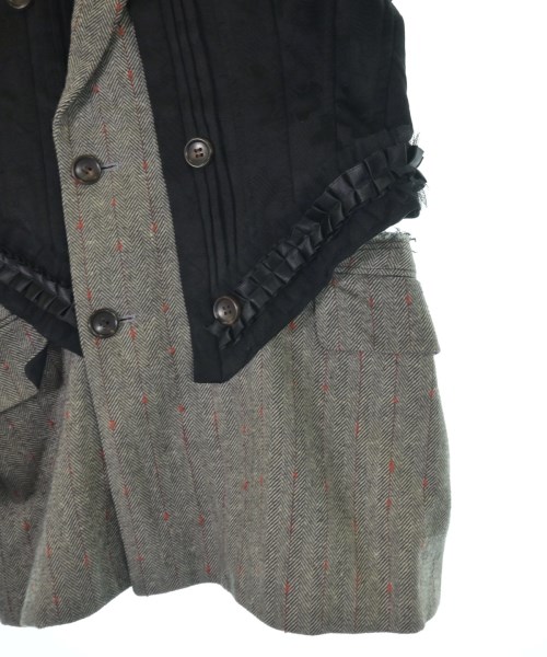 COMME des GARCONS（コムデギャルソン）テーラードジャケット グレー サイズ:S レディース/2200630750032