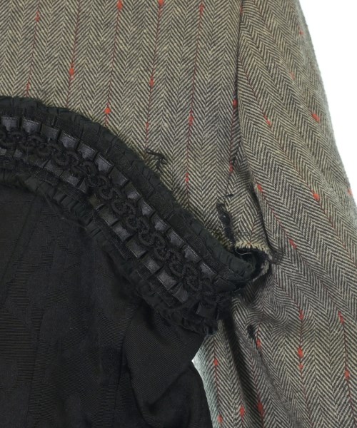 COMME des GARCONS（コムデギャルソン）テーラードジャケット グレー サイズ:S レディース/2200630750032