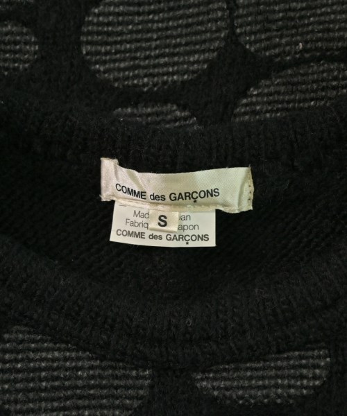 COMME des GARCONS（コムデギャルソン）スウェット 黒 サイズ:S レディース/2200632624027