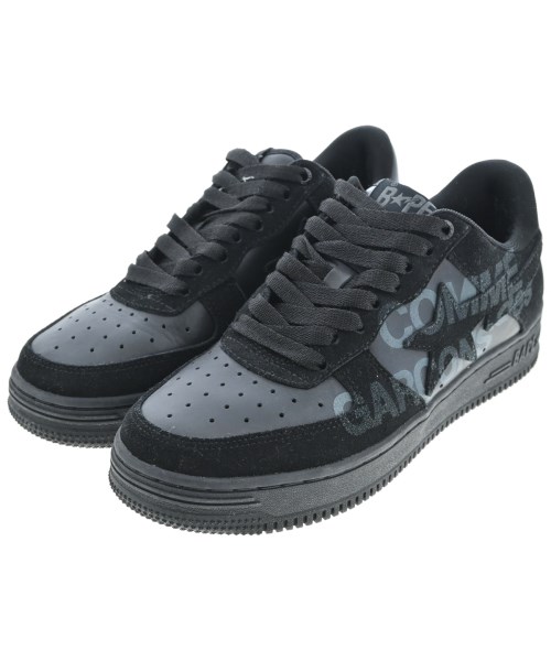 A BATHING APE(アベイシングエイプ)スニーカー 黒 サイズ:26.5cm/2200643021426