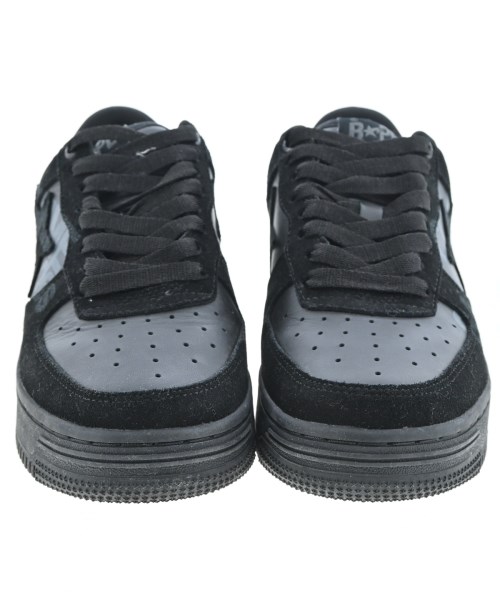 A BATHING APE（アベイシングエイプ）スニーカー 黒 サイズ:26.5cm メンズ/2200643021426