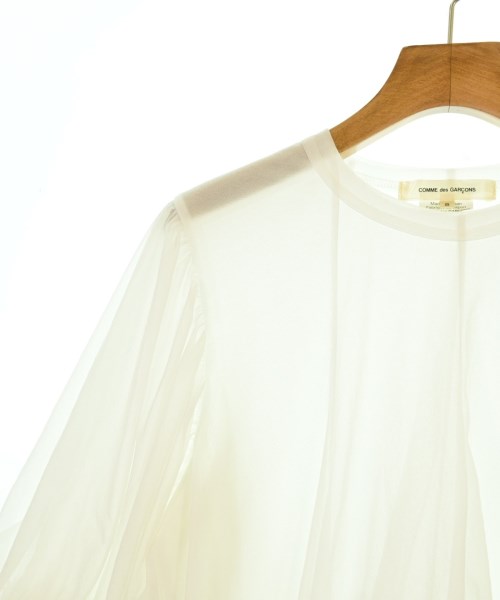COMME des GARCONS（コムデギャルソン）カジュアルシャツ 白 サイズ:S レディース/2200642263223