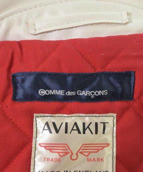 COMME des GARCONS（コムデギャルソン）ライダース 白 サイズ:38(M位) メンズ/2200643747050