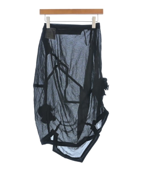 COMME des GARCONS（コムデギャルソン）ひざ丈スカート 黒 サイズ:XS レディース/2200644016070