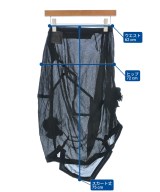 COMME des GARCONS（コムデギャルソン）ひざ丈スカート 黒 サイズ:XS レディース/2200644016070