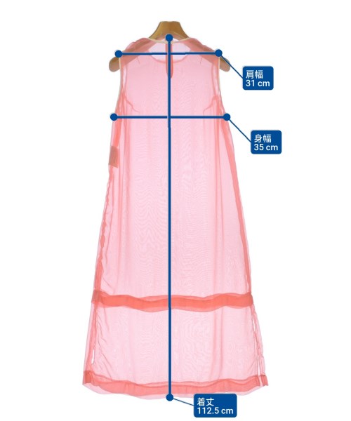 COMME des GARCONS（コムデギャルソン）ワンピース ピンク サイズ:S レディース/2200644016094