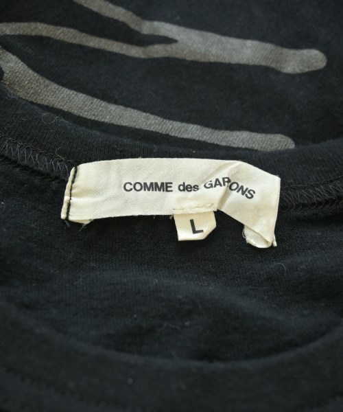 COMME des GARCONS（コムデギャルソン）Tシャツ・カットソー 黒 サイズ:L レディース/2200644235112