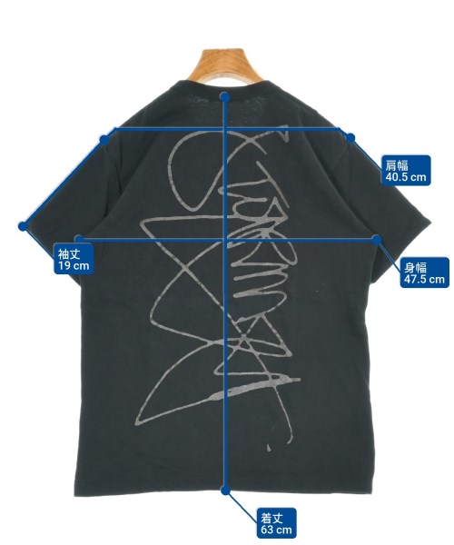 COMME des GARCONS（コムデギャルソン）Tシャツ・カットソー 黒 サイズ:L レディース/2200644235112