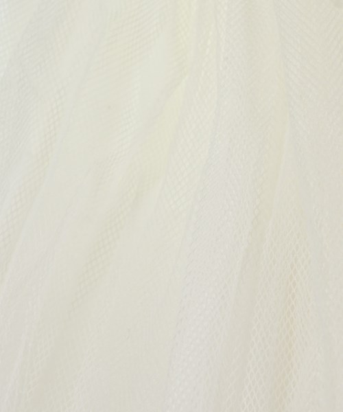 COMME des GARCONS（コムデギャルソン）ロング・マキシ丈スカート 白 サイズ:M レディース/2200643690059