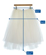 COMME des GARCONS（コムデギャルソン）ロング・マキシ丈スカート 白 サイズ:M レディース/2200643690059