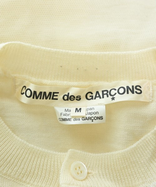COMME des GARCONS（コムデギャルソン）カーディガン 白 サイズ:M レディース/2200643690066
