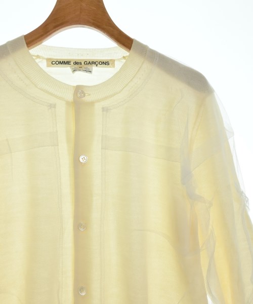 COMME des GARCONS（コムデギャルソン）カーディガン 白 サイズ:M レディース/2200643690066