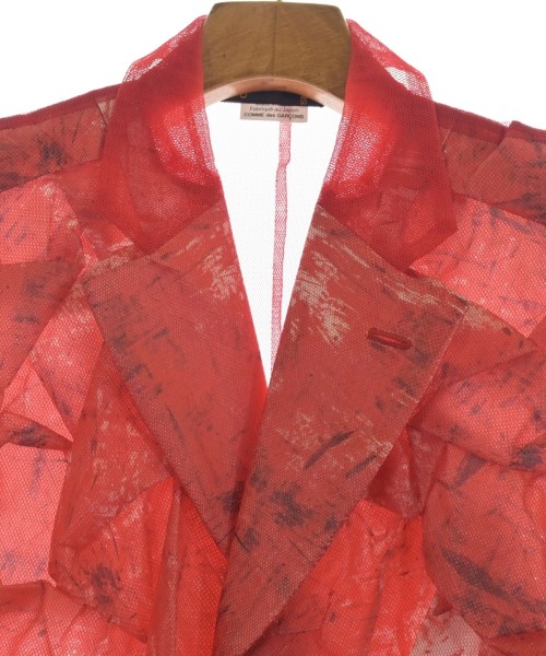 COMME des GARCONS（コムデギャルソン）チェスターコート 赤 サイズ:M レディース/2200598741035