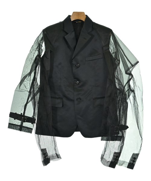 COMME des GARCONS(コムデギャルソン)カジュアルジャケット 黒 サイズ:S/2200598800121