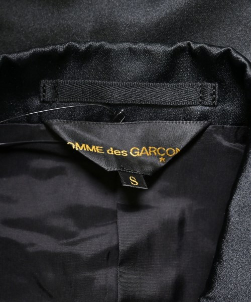 COMME des GARCONS（コムデギャルソン）カジュアルジャケット 黒 サイズ:S レディース/2200598800121