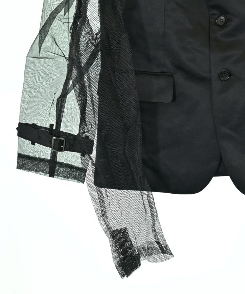 COMME des GARCONS（コムデギャルソン）カジュアルジャケット 黒 サイズ:S レディース/2200598800121