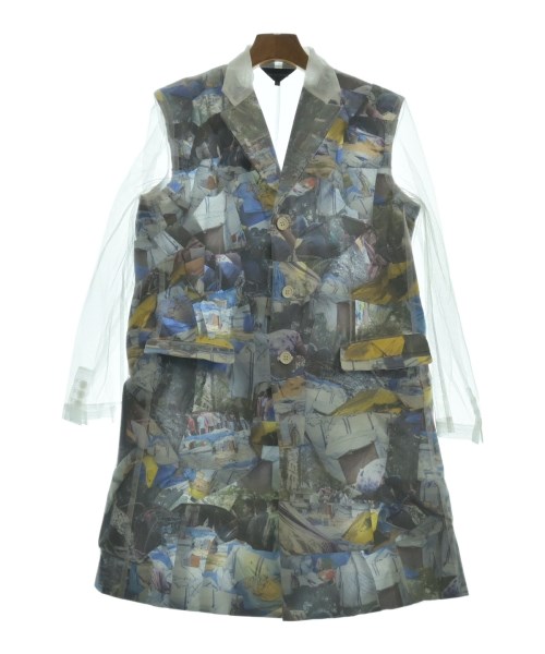 COMME des GARCONS(コムデギャルソン)チェスターコート 青 サイズ:S/2200598804211