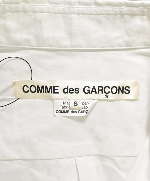 COMME des GARCONS（コムデギャルソン）カジュアルシャツ 白 サイズ:S レディース/2200598842114