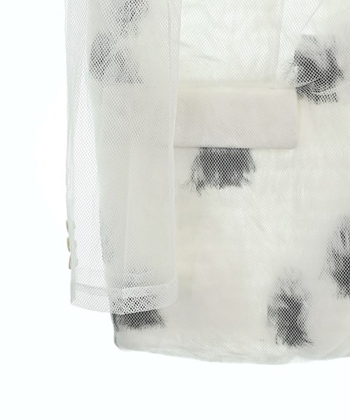 COMME des GARCONS（コムデギャルソン）カジュアルジャケット 白 サイズ:S レディース/2200598842121