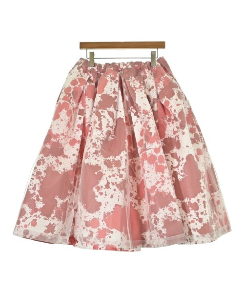 COMME des GARCONS（コムデギャルソン）ひざ丈スカート 赤 サイズ:S レディース/2200598925077