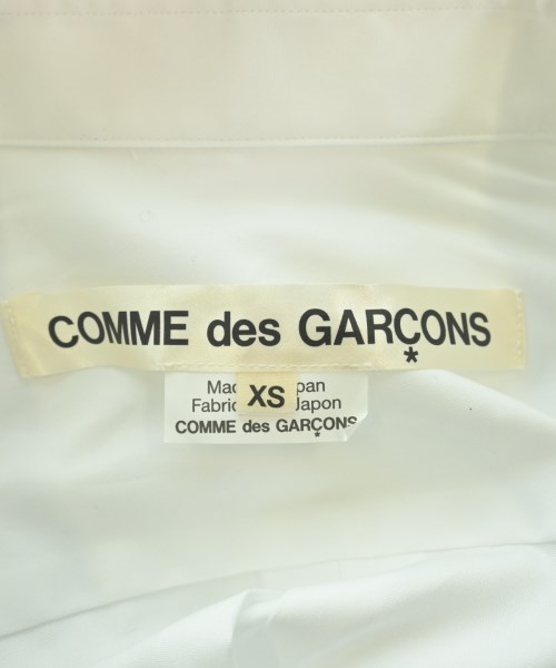 COMME des GARCONS（コムデギャルソン）カジュアルシャツ 白 サイズ:XS レディース/2200599064089